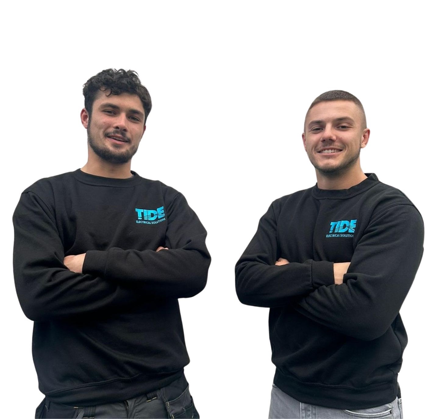 Alex and Joe - electricians at Tide Electrical, Rustington