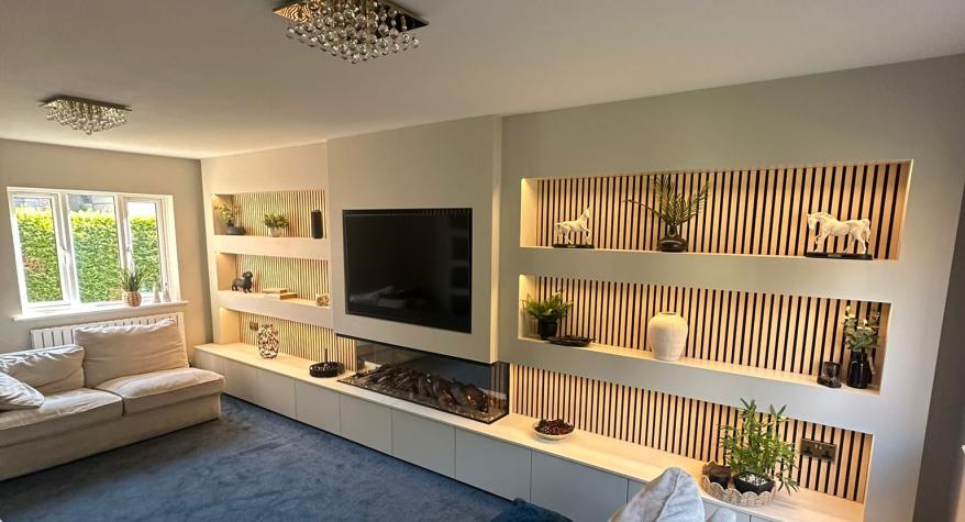 Media wall Power and Lighting - Tide Electrical Solutions LTD