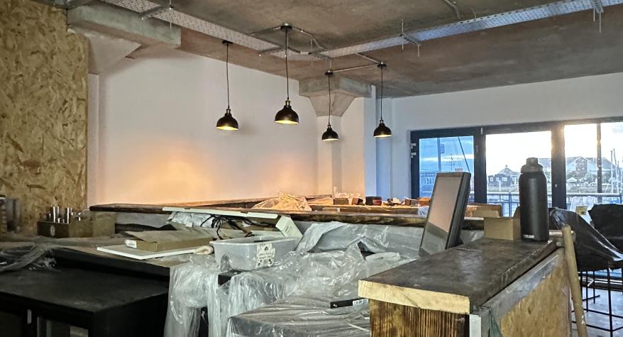 Project Update: Café Lighting Installation at the New MANA Martial Arts Gym